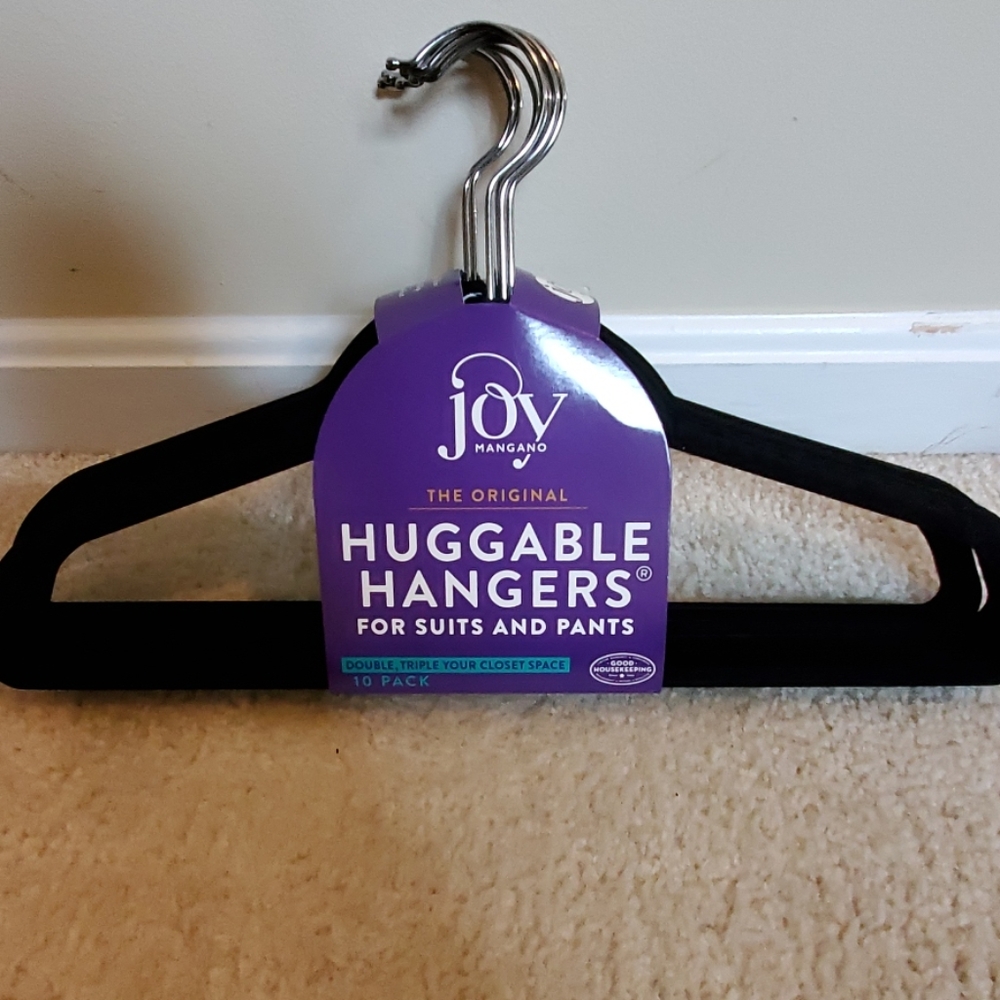NEW Joy Huggable Hangerd 10 Pack
